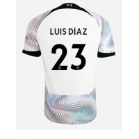 Fotbalové Dres Liverpool Luis Diaz #23 Venkovní 2022-23 Krátký Rukáv